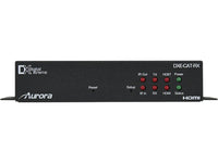 Aurora Multimedia DXE-CAT-S2-4K 330/600ft 1080P 60hz / 4K, 48 Bit Color, IR, RS-232 & Dual Lan Kit includes DXE-CAT-TX2-4K, DXE-CAT-RX2-4K & PS0080-1 Power Supply