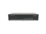 SmartAVI SM-EDPN-ATC-4D-S Seamless 4-Port Dual-Head KVM Switch Multiviewer 3840 2160@60 Hz RS232 Redundant PS EDID Video
