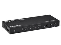 Eaton Tripp Lite B119-4X2-4KL 4x2 HDMI Matrix Switch/Splitter w Remote Control and Multi-Resolution Scaling 4K 60 Hz HDR 4:4:4