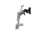 Humanscale X23SCSBC121NNNN MFlex M2 Arms - Triple Bracket for 3 Monitors - Silver - 4/Dynamic - Slider - Standard 100mm 