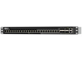 QNAP QSW-M7230-2X4F24T-US Management Switch, 2 ports 100GbE, 4 ports 25GbE, 24 ports 10GbE RJ45, rackmount design
