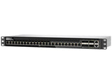 QNAP QSW-M7230-2X4F24T-US Management Switch, 2 ports 100GbE, 4 ports 25GbE, 24 ports 10GbE RJ45, rackmount design