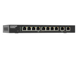 QNAP QSW-L2110-10T-US Lite Management Switch, 8 ports 2.5GbE RJ45, 2 ports 10GbE RJ45