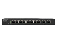 QNAP QSW-L2110-10T-US Lite Management Switch, 8 ports 2.5GbE RJ45, 2 ports 10GbE RJ45