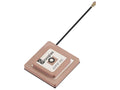 Taoglas AGPSF.36C.07.0100C Active GPS L1/L2 Low Profile Stacked Patch Antenna with 100mm 1.37 and IPEX MHFHT(U.FL comp)
