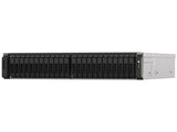 QNAP TS-H2490FU-7232P-32G-US 24-Bay All-flash NAS, NVMe Gen3 x4, AMD Epyc 7232P 3.1GHz, 32GB RAM, 2 X 2.5GbE LAN, 2 X 25GbE SFP28, iSCSI, RAID 0,1, 5, 6, 10, 5+spare