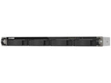 QNAP TS-432XEU-4G-US 4-bay 1U short-depth NAS, ARM Cortex-A57 4C, 4GB DDR4, 1 x 10GbE SFP+, 2 x 2.5GbE, 4 x USB 3.2 Gen1, 4 x 3.5 /2.5 SATA bay
