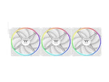Thermaltake CL-F209-PL14SW-A TS140 EX RGB Cooling Fan, 3 Pack - White