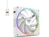 Thermaltake CL-F209-PL14SW-A TS140 EX RGB Cooling Fan, 3 Pack - White