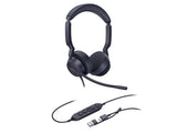 Yealink UH44 (1308187) Perfect for Open Offices or Home Setups; 2 AI-powered Noise-Cancelling Mics; All-day-wearing Comfort; Support Left or Right-side Wearing