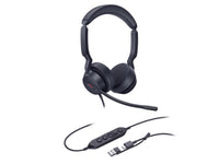 Yealink UH44 (1308187) Perfect for Open Offices or Home Setups; 2 AI-powered Noise-Cancelling Mics; All-day-wearing Comfort; Support Left or Right-side Wearing