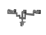 Humanscale X83HQTBD121NNNN M/Flex M8 Pro Triple Monitor Arm, 4IN/12IN/Dynamic Links, 12IN Post, 100x100mm VESA, White wi