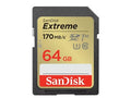 SanDisk SDSDXGN-064G-GNCIN Extreme Go SD UHS-I 64GB SD 170MB/s(R) / 80MB/s(W)