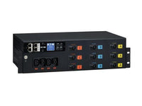 Eaton EHMIGU23D Universal-Input Metered Rack PDU G4, 200-415V, 18 C13 and 18 C39 Outlets, Input Cable Sold Separately, 3U