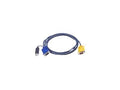 ATEN 2L5206UP PS/2 to USB Intelligent KVM Cable 19ft