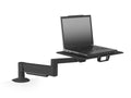 HAT Design Works 7011-8252-800HY-NM-104 7000 Series Monitor Arm, 800HY Cylinder, No Mount, Black, holds 5-23 lbs