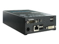 Black Box ACX1R-12A-C Compact KVM Extender Receiver - Single-Monitor, DVI-D, (4) USB HID, RS232, Bi-Directional Analog Audio, (1) CATx