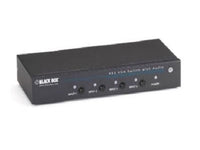 Black Box AVSW-VGA4X1A VGA Switch with Serial and Audio - 4 x 1
