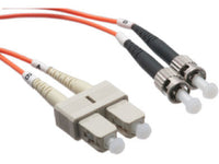 Axiom AXG92643 SC/ST OM1 Fiber Cable 3m - TAA, Orange