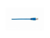 Black Box CAT6PC-003-BL-25PAK CAT6 250-MHz Molded Snagless Stranded Ethernet Patch Cable-Unshielded(UTP),CM PVC(RJ45 M/M),Blue,3-ft.(0.9-m),25-Pack