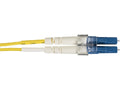 Black Box EFN310-030M-LCLC OS2 9/125 Singlemode Fiber Optic Patch Cable - OFNR PVC, LC to LC, Yellow, 30-m (98.4-ft.)