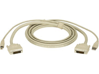 Black Box EHN900024U-0015 KVM CPU Cable - DVI-I, USB, 15-ft. (4.5-m)