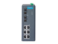 B+B SmartWorx EKI-2728MI-BE 6G+2G MM Unmanaged Ethernet Switch W/ WI