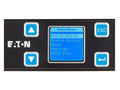 Eaton EMIT00-10 Metered Input rack PDU, 1U, 5-15P input, 1.44 kW max, 120V, 12A, 10 ft cord, Single-phase, Outlets: (12) 5-15R