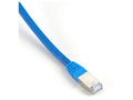 Black Box EVNSL0273BL-0010 CAT6 400-MHz Molded Boot Solid Ethernet Patch Cable - Shielded (F/UTP), CMP Plenum (RJ45 M/M), Blue, 10-ft. (3.0-m)