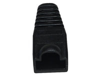 Black Box FMT718 Snagless Cable Boot - Black, 50-Pack