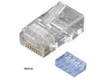 Black Box FMTP6S-50PAK CAT6 Modular Plug - Shielded, RJ45, 50-P