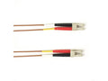 Black Box FOCMP10-015M-LCLC-BR Duplex Fiber Optic Patch Cable,Multimode