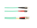 Black Box FOCMP62-002M-STLC-GN 2-M, St-lc, 62.5-MICRON, Multimode, PLE