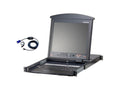 ATEN KL1508AMUKIT 8-PORT LCD KVM with 8-USB CPU Modules