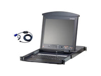 ATEN KL1508AMUKIT 8-PORT LCD KVM with 8-USB CPU Modules