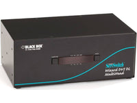 Black Box KV2404A KVM Switch - Quad-Head, DVI-D Dual-Link, USB True Emulation, Audio, 4-Port