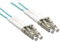 Axiom LCLC10GA-15M-AX LC/LC OM3 Fiber Cable 15m, Aqua