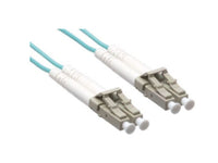 Axiom LCLC10GA-2M-AX LC/LC OM3 Fiber Cable 2m, Aqua