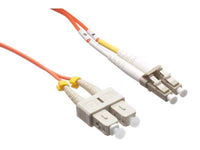 Axiom LCSCMD5O-5M-AX LC/SC OM2 Fiber Cable 5m, Orange
