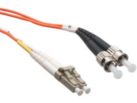 Axiom LCSTMD5O-1M-AX LC/ST OM2 Fiber Cable 1m, Orange