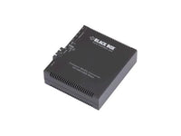 Black Box LGC5152A Gigabit Ethernet (1000-Mbps) Media Converter - (2) 10/100/1000-Mbps Copper to 100/1000-Mbps Singlemode Fiber, 1310nm, 10km, SC