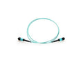 Axiom MPOFMOM350M-AX MPO-MPO OM3 F/M Fiber Cable 50m, Aqua
