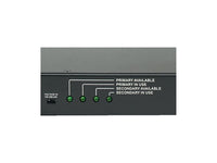 Eaton PWATSL630008 ATS rack PDU, 1U, (2) L6-30P input, 4.99 kW max, 208-240V, 24A, 9 ft cord, Single-phase, Outlets: (1) L6-30R