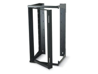 Black Box RM069A-R3 Wallmount Rack - 19U, 12-24, Tapped Rails Holes, 75-lb. Capacity