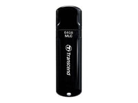 Transcend TS64GJF750K 64GB, USB3.1, Flash Drive, MLC, Black
