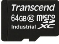 Transcend TS64GUSDC10I 64GB microSD Class10, MLC, Wide Temp