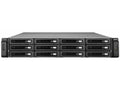 QNAP VS-12140U-RP-PRO+-US 12-bay 2U NVR, 40-ch, SurVeillance, ReDunDant Power,Intel Core i5-3550S 3.7 GHz, 450Mbps, Megapixel RecorDing, Local Display,2 year