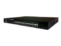 Amer SS2R24G4IP 24 port 10/100 PoE + 2 port 1000 + 2 port 1000/SFP Stackable Managed Layer 2 Switch 720W for 802.3af and at PoE WEIGHT 10.65