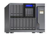 QNAP TS-1677X-1600-8G-US 12 (+4) Bay High-Capacity 10GbE iSCSI NAS, AMD Ryzen 5 1600 6-core 3.2GHz, 8GB RAM, SATA6G, 4 x 1GbE, 2 x 10GbE