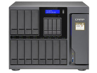 QNAP TS-1677X-1600-8G-US 12 (+4) Bay High-Capacity 10GbE iSCSI NAS, AMD Ryzen 5 1600 6-core 3.2GHz, 8GB RAM, SATA6G, 4 x 1GbE, 2 x 10GbE